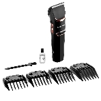 Машинка для стрижки BRAYER BR3401, LED-дисплей, 4 насад, турбо, титан. покр, регу. высоты лезвий