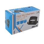 Дырокол Kw-Trio Classic Mini 09065BLACK, до 10 листов, металл черный, отверстий: 2, с линейкой