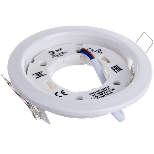 Светильник под лампу ЭРА Gx53,220V, 13W KL35 WH белый