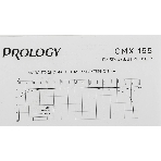 Автомагнитола Prology CMX-165, 1 DIN, Bluetooth, USB Type-A, AUX, пульт ДУ
