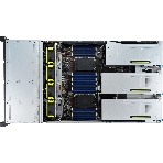 Серверная платформа ASUS RS720-E11-RS12U, 2U, 2 x LGA4677, 32 DIMM DDR5, 12=8 x NVMe/SAS*/SATA + 4 NVMe/SATA hs, 2 x M.2 slot, 2 x 10Gbe (X710) RJ45 port,Up to 8 slots PCIe 5.0, 1 x OCP 3.0, 1+1 1600W