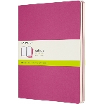 Блокнот Moleskine Cahier Journal, 120 стр, без разлиновки, розовый неон ch023d17