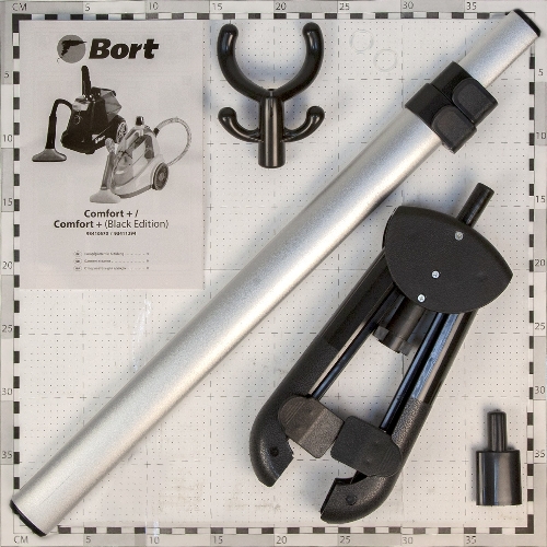Отпариватель Bort Comfort + Black Edition черный, 2350 Вт, 70 г/мин, 3000 мл