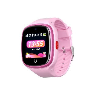 Детские умные часы Havit KW10, 1.4", GPS, 4G, IP67, розовый