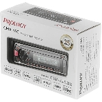 Автомагнитола Prology CMX-165, 1 DIN, Bluetooth, USB Type-A, AUX, пульт ДУ