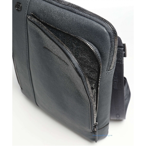 Сумка мужская Piquadro Black Square CA1816B3/BLU4, синий, натур.кожа