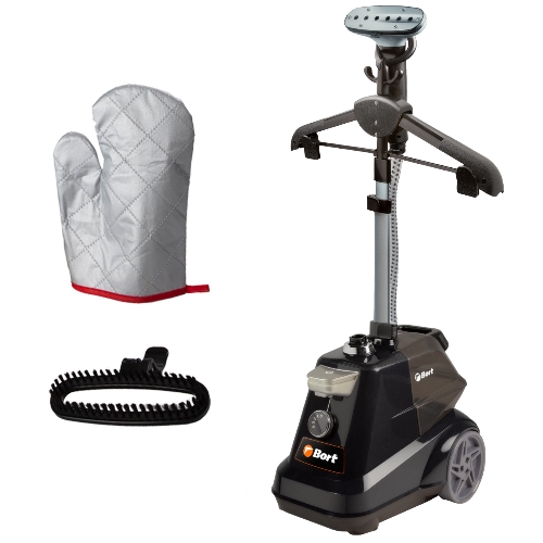Отпариватель Bort Comfort + Black Edition черный, 2350 Вт, 70 г/мин, 3000 мл