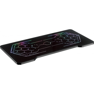 Столешница Cactus CS-DT-RGb-HEX 120x60x2.8 см черный