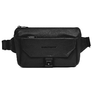 Сумка на пояс Piquadro Than CA6617S135/N черный натур.кожа
