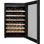 Винный шкаф Maunfeld MFWC-118S40 черный, 118 л, 1 отсек, 40 бут., класс G