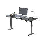 Подстолье Cactus CS-EDLF-BK каркас черный