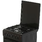 Плита газовая Cezaris ПГ 2150-11 коричневый, конфорок 4 шт, духовка 43 л, 51 см x 85 см x 55 см