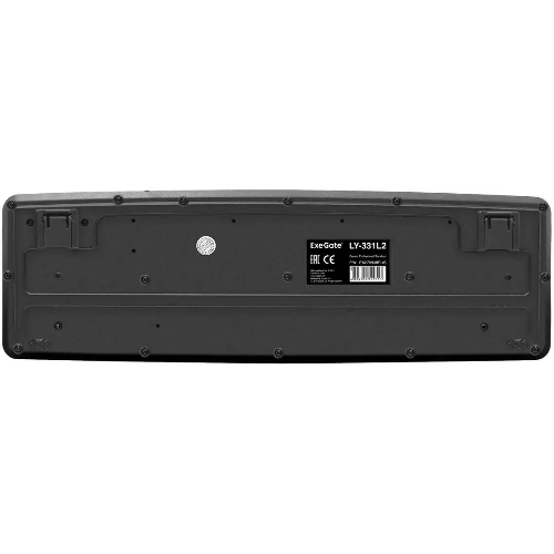 Клавиатура проводная ExeGate LY-331L5 (EX286178RUS), USB, черный