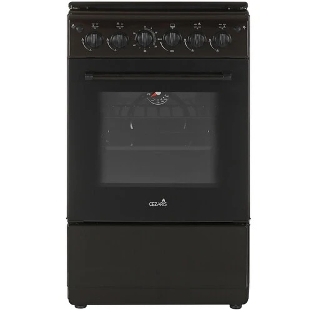 Плита газовая Cezaris ПГ 2150-11 коричневый, конфорок 4 шт, духовка 43 л, 51 см x 85 см x 55 см