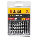 Набор бит Denzel двухстор., PH2-PH1х45 мм, сталь S2, 10 шт.