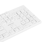 Клавиатура проводная мультимедийная Smartbuy ONE 238 USB белая (SBK-238U-W)/20