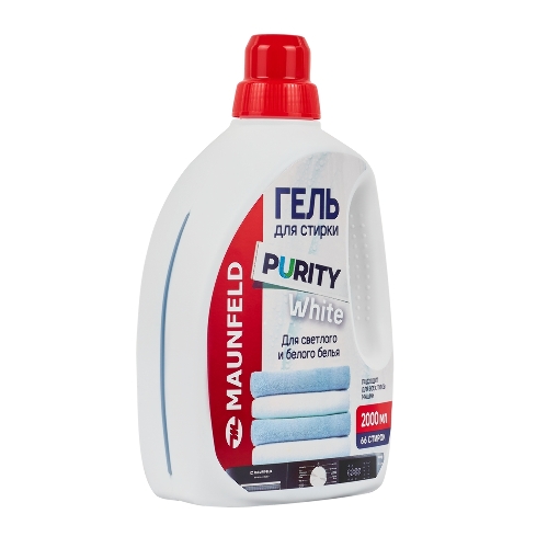 Гель для стирки Maunfeld Purity белый 2000 мл MWL2000PW