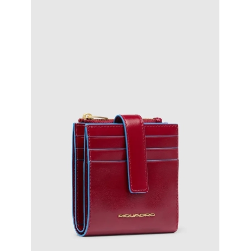 Картхолдер Piquadro Blue Square PP6843B2R/R красный, натуральная кожа