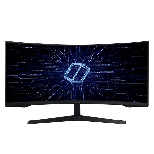 Монитор 34" Samsung Odyssey G5 C34G55TWWI VA 3440x1440, 165 Гц, 1 мс, 21:9, 250 кд/м2, 1xHDMI, 1xDP, изогнутый, черный