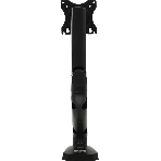 Кронштейн для мониторов ЖК Buro M1 черный 15"-32" макс.9кг крепление к столешнице поворот и наклон