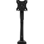 Кронштейн для мониторов ЖК Buro M1 черный 15"-32" макс.9кг крепление к столешнице поворот и наклон