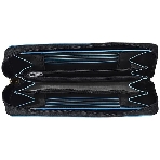 Кошелек женский Piquadro Blue Square PD3229B2/N черный натур.кожа