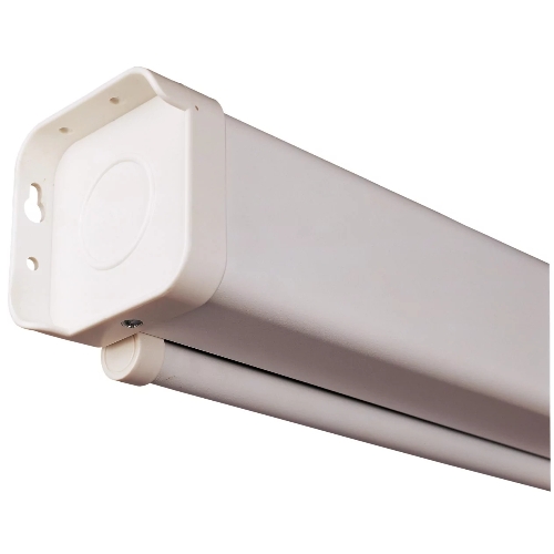 Настенный экран Lumien Master Picture 189х240 см Matte White FiberGlass, черная кайма по периметру, доп. черная кайма сверху 51 см 16:9