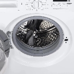 Встраиваемая стиральная машина HOMSair WMB1486WH белый, загрузка фронтальная 8 кг, 6 кг - сушка, 1400 об/мин, класс: A