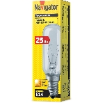 Лампа накаливания Navigator NI-T25L-25-230-E14-CL
