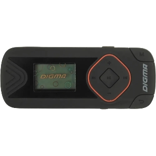 Плеер Flash Digma R3 8Gb черный/0.8"/FM/microSD/microSDHC/clip