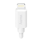 Автомобильное зарядное устройство Hama H-183291 1A кабель Apple Lightning белый