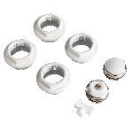 Комплект монтажный Royal Thermo 1”х 3/4" белый