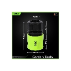 Соединитель быстросъемный для поливочных шлангов 1/2" Deli DL8792 ударопрочный пластик