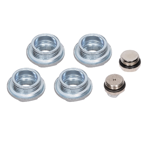 Комплект монтажный Royal Thermo 1”х 1/2" серебристый