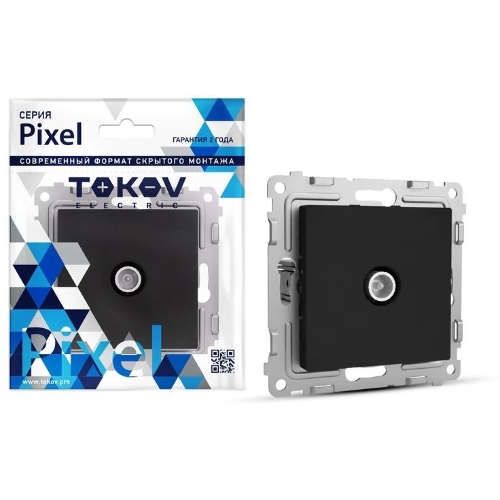 Коннектор TV TOKOV ELECTRIC СП Pixel механизм карбон