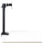 Кронштейн для мониторов ЖК Buro M3 черный 15"-27" (17"-32") макс.9кг крепление к столешнице поворот и наклон