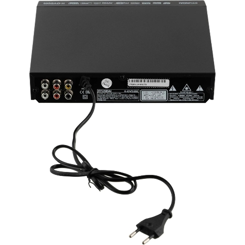 Плеер DVD Hyundai H-DVD200 черный Караоке ПДУ