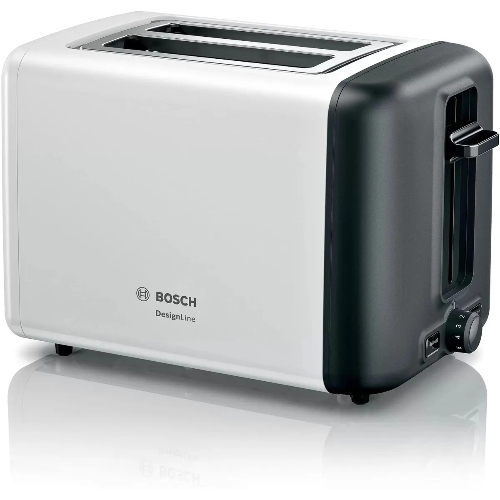 Тостер Bosch TAT3P421 белый, 970 Вт, 2 слота