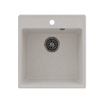 Кухонная мойка Maunfeld Perla 460 MFQS-460W кремовый