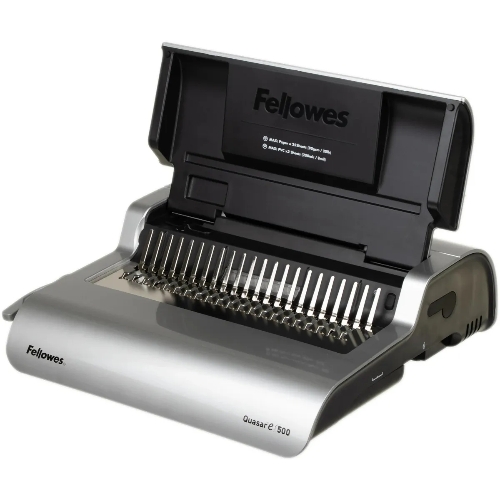 Переплетчик Fellowes Quasar E (FS-56209) A4/перф.20л.сшив/макс.500л./пластик.пруж. (6-50мм)/электр.
