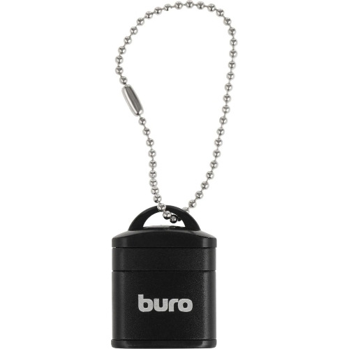 Кард-ридер Buro BU-CR-200/черный/micro-SD/USB 2.0/пластик