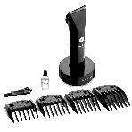 Машинка для стрижки BRAYER BR3400, LED-дисплей, 4 насад, турбо, титан. покр, регу. высоты лезвий