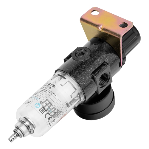 Фильтр-регулятор Denzel FR1500, 10 бар, 1500 л/мин, 1/4"