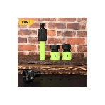Набор соединителей для поливочных шлангов 5 шт 1/2" Deli DL8798 1/2" быстросъемный коннектор с аквастопом, 1/2" быстросъемный коннектор, штуцер 1/2"-3/4", регулируемая головка 110 мм для изменения формы струи, ударопрочный пластик