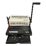 Переплетчик Office Kit B2125N A4/перф.23л.сшив/макс.500л./пластик.пруж. (4.5-51мм)