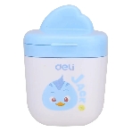 Точилка для карандашей ручная Deli ER01300, 1 отверстие, пластик, ассорти, дисплей