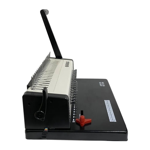 Переплетчик Office Kit B2125N A4/перф.23л.сшив/макс.500л./пластик.пруж. (4.5-51мм)