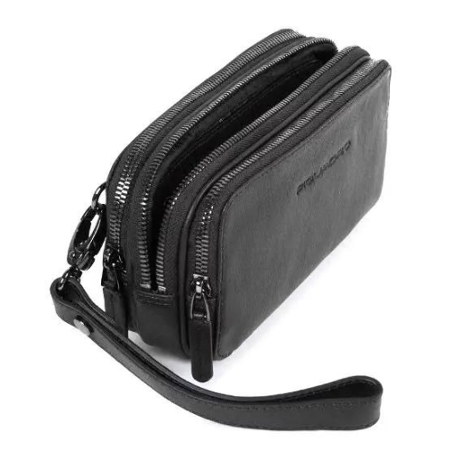 Клатч мужской Piquadro Black Square AC2141B3/N черный натур.кожа