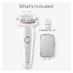 Электрический эпилятор BRAUN SES9-000 розовое золото/белый