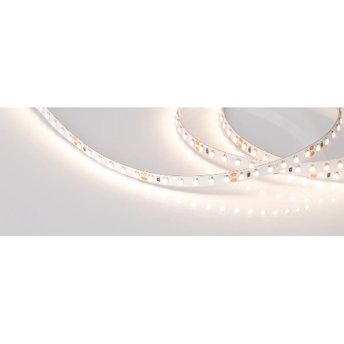 Лента светодиодная RT-A120-8мм 24V Warm3000 (9.6 W/m, IP20, 2835, 5m) (Открытый)